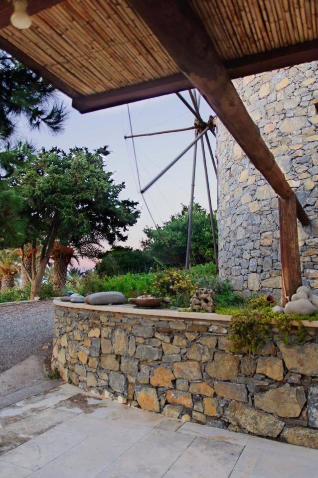 Вилла Authentic Cretan Stone Windmill Сития Экстерьер фото