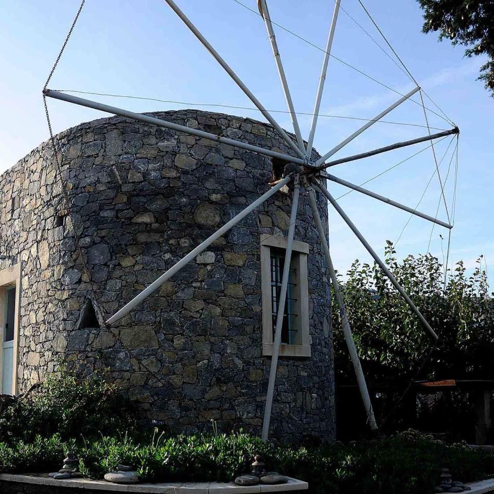 Вилла Authentic Cretan Stone Windmill Сития Экстерьер фото