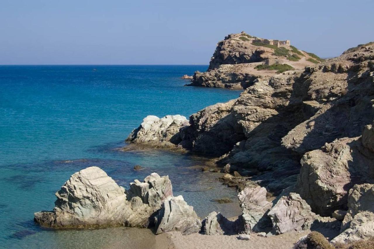 Вилла Authentic Cretan Stone Windmill Сития Экстерьер фото